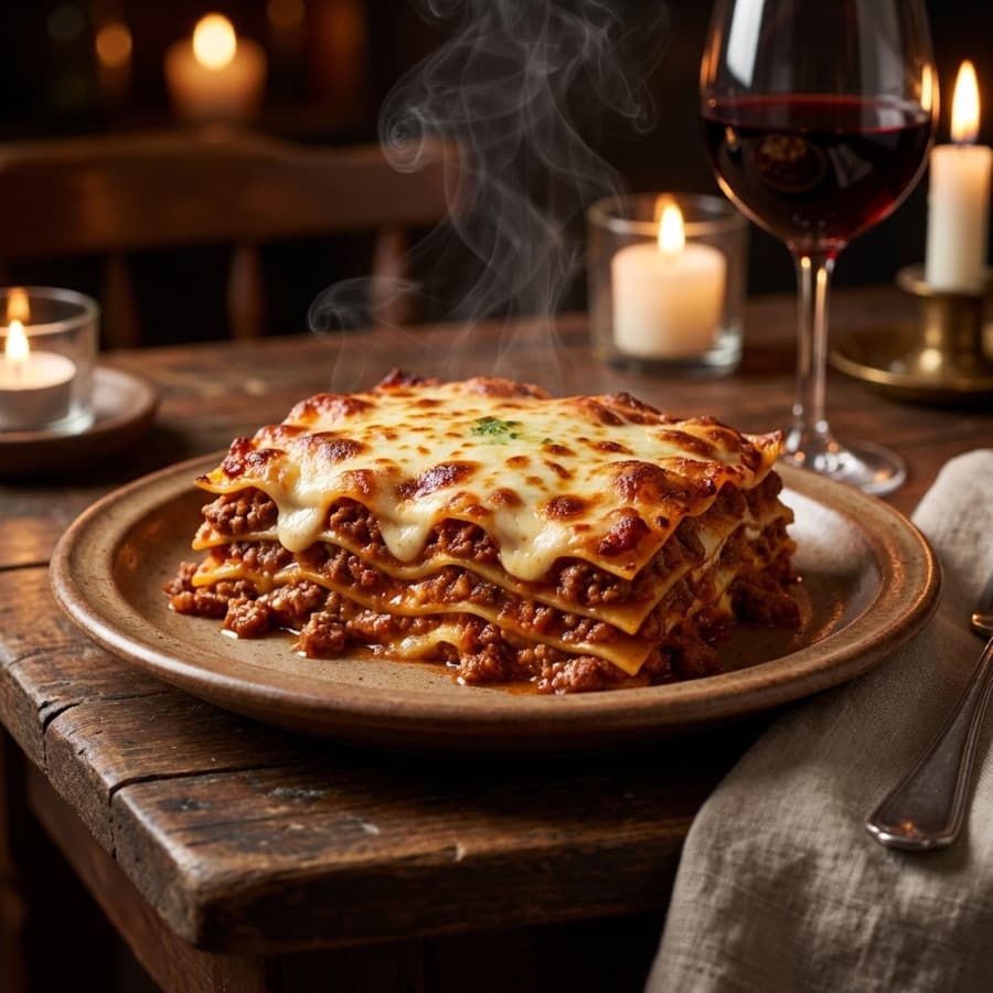 Lasagna della casa